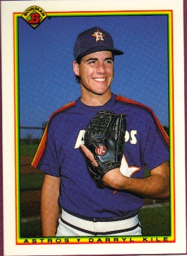 1990 Bowman Tiffany #61 Darryl Kile