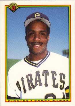 1990 Bowman Tiffany #181 Barry Bonds