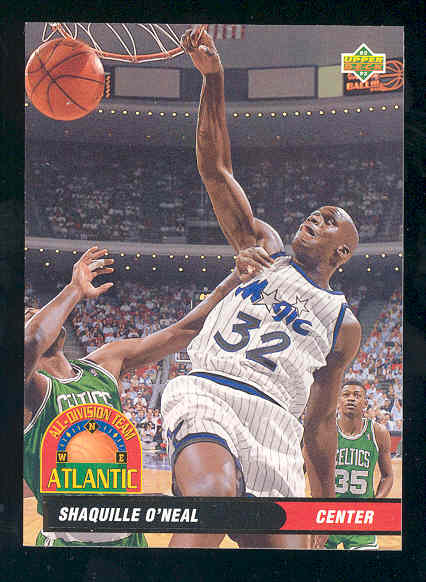 1992-93 Upper Deck All-Division #AD1 Shaquille O'Neal