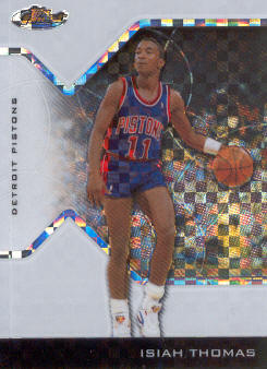 2004-05 Finest X-Fractors #141 Isiah Thomas