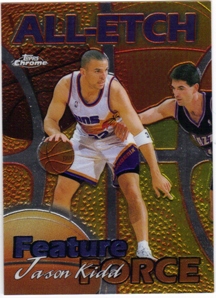 1999-00 Topps Chrome All-Etch #AE9 Jason Kidd