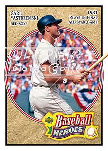 2005 Upper Deck Baseball Heroes #19 Carl Yastrzemski