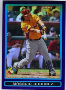 2009 Bowman Chrome Draft WBC Prospects Purple Refractors #BDPW27 Magglio Ordonez