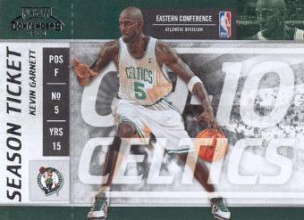 2009-10 Playoff Contenders #1 Kevin Garnett
