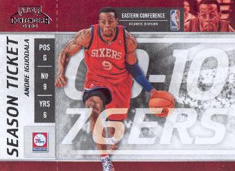 2009-10 Playoff Contenders #22 Andre Iguodala