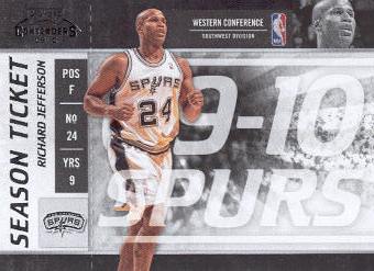 2009-10 Playoff Contenders #33 Richard Jefferson