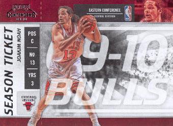 2009-10 Playoff Contenders #37 Joakim Noah
