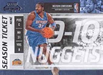 2009-10 Playoff Contenders #42 Nene