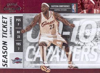 2009-10 Playoff Contenders #43 LeBron James