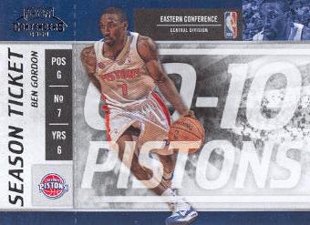 2009-10 Playoff Contenders #49 Ben Gordon