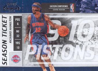 2009-10 Playoff Contenders #50 Richard Hamilton