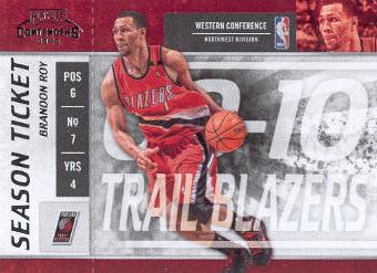 2009-10 Playoff Contenders #53 Brandon Roy