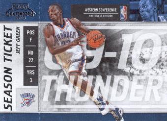 2009-10 Playoff Contenders #59 Jeff Green