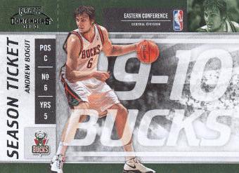 2009-10 Playoff Contenders #62 Andrew Bogut
