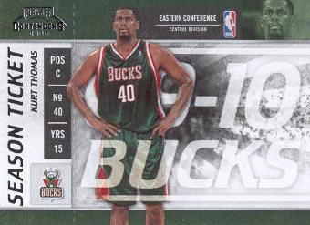 2009-10 Playoff Contenders #63 Kurt Thomas