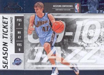 2009-10 Playoff Contenders #65 Andrei Kirilenko