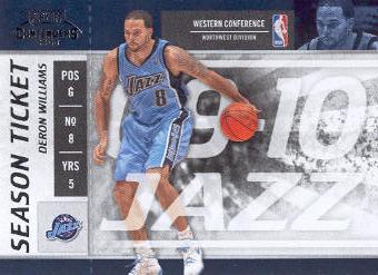 2009-10 Playoff Contenders #66 Deron Williams