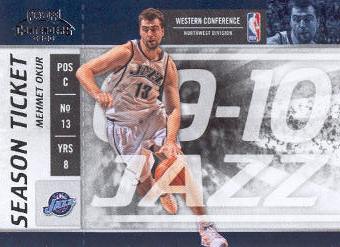 2009-10 Playoff Contenders #67 Mehmet Okur