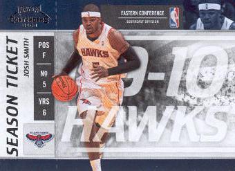 2009-10 Playoff Contenders #69 Josh Smith