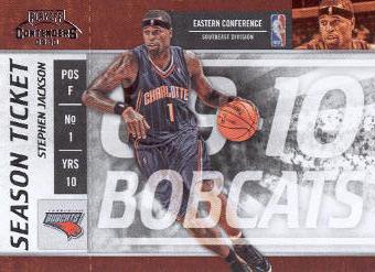 2009-10 Playoff Contenders #73 Stephen Jackson