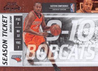 2009-10 Playoff Contenders #74 Boris Diaw
