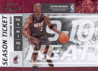 2009-10 Playoff Contenders #83 Dwyane Wade
