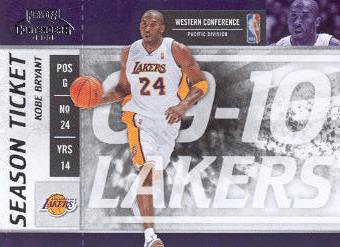 2009-10 Playoff Contenders #86 Kobe Bryant