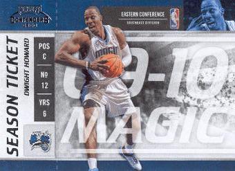 2009-10 Playoff Contenders #89 Dwight Howard