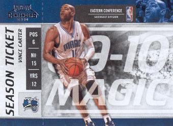 2009-10 Playoff Contenders #91 Vince Carter