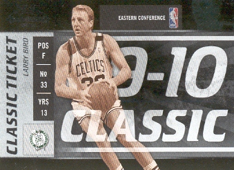 2009-10 Playoff Contenders #140 Larry Bird