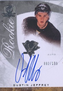 2008-09 The Cup #71 Dustin Jeffrey AU RC