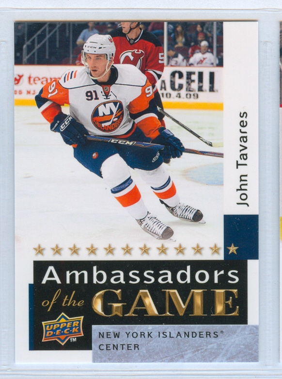 2009-10 Upper Deck Ambassadors of the Game #AG56 John Tavares SP