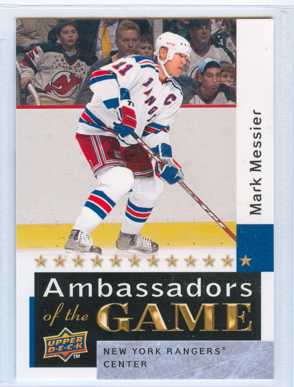 2009-10 Upper Deck Ambassadors of the Game #AG57 Mark Messier SP