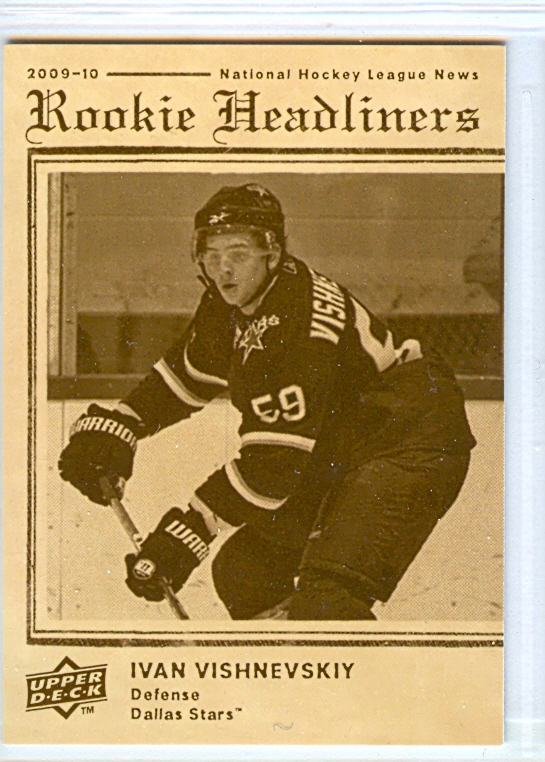 2009-10 Upper Deck Rookie Headliners #RH7 Ivan Vishnevskiy