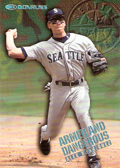1997 Donruss Armed and Dangerous #6 Alex Rodriguez