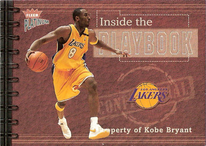 2002-03 Fleer Platinum Inside the Playbook #2PB Kobe Bryant
