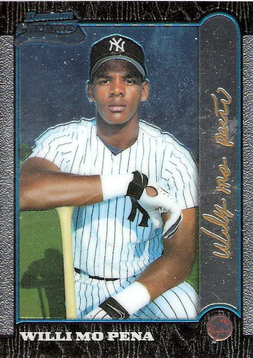 1999 Bowman Chrome Gold #401 Willi Mo Pena