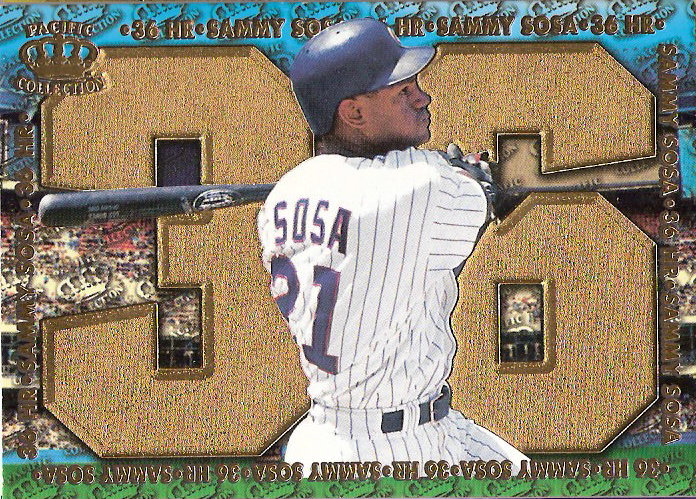 1998 Pacific Home Run Hitters #3 Sammy Sosa