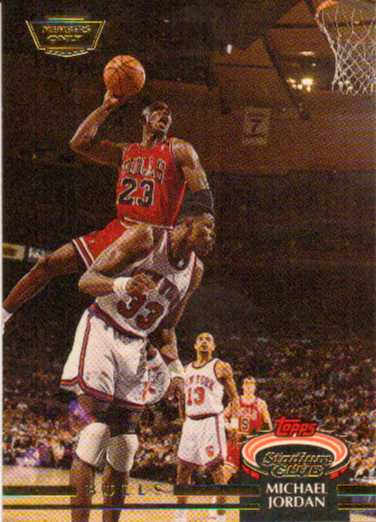 1992-93 Stadium Club Members Only Parallel #1 Michael Jordan