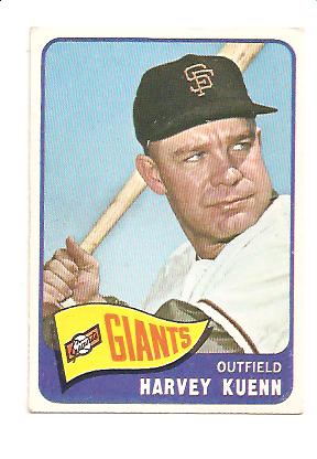 1965 Topps #103 Harvey Kuenn