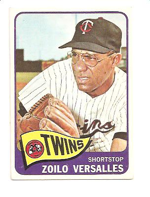 1965 Topps #157 Zoilo Versalles