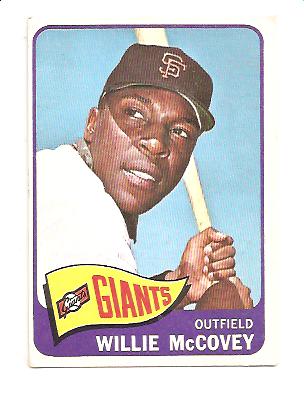1965 Topps #176 Willie McCovey front image