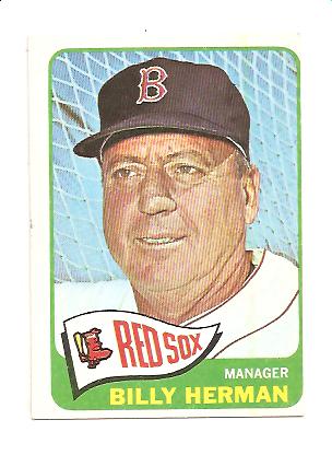1965 Topps #251 Billy Herman MG