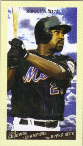 2009 Upper Deck Goodwin Champions Mini #9 Carlos Delgado