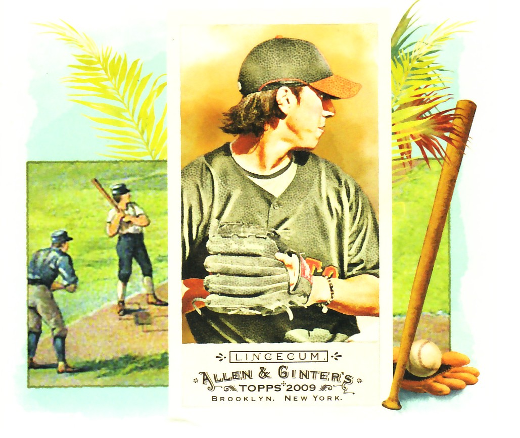 2009 Topps Allen and Ginter N43 #TL Tim Lincecum