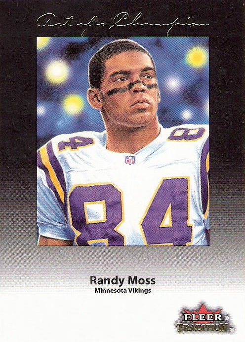 2001 Fleer Tradition Art of a Champion #8 Randy Moss