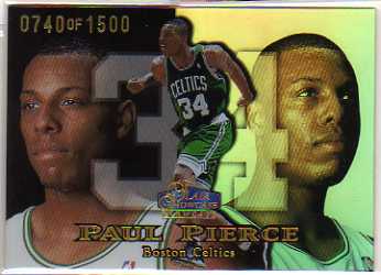 1998-99 Flair Showcase Row 1 #29 Paul Pierce