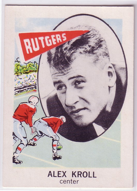 1961 Nu-Card #123 Alex Kroll