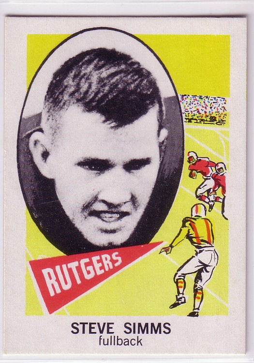 1961 Nu-Card #126 Steve Simms