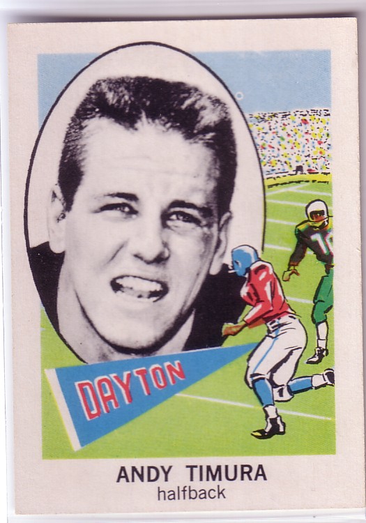 1961 Nu-Card #127 Andy Timura